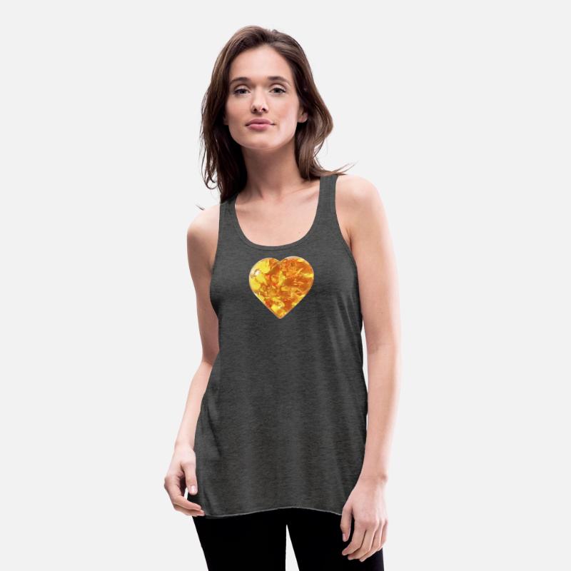 Amber heart - love and friendship