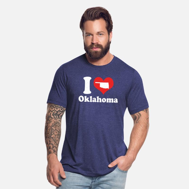 America Citizen US State Love I Heart Oklahoma
