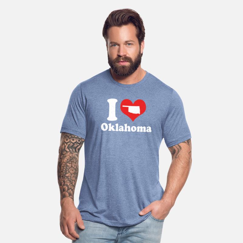 America Citizen US State Love I Heart Oklahoma