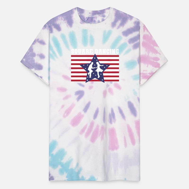 American Flag Patriotic Square Dance