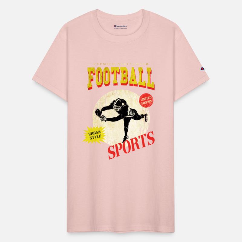 American Football Player Vintage Retro USA Sport