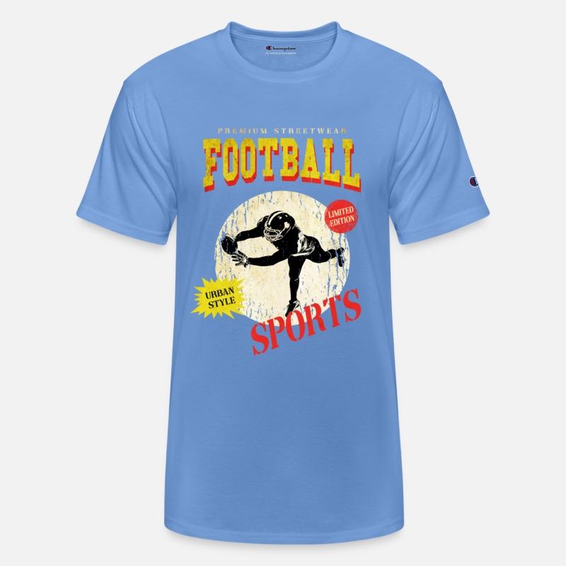 American Football Player Vintage Retro USA Sport