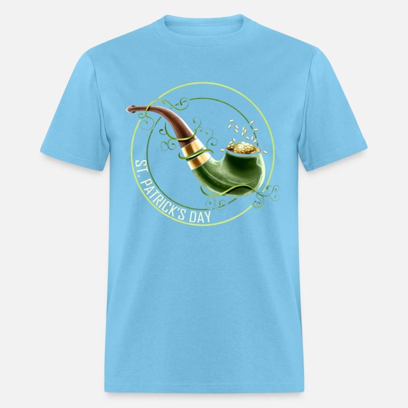 An Old Pipe Spilling Golden Coins On St Patricks