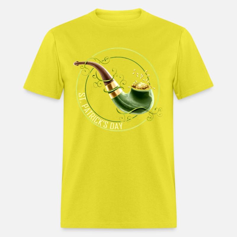 An Old Pipe Spilling Golden Coins On St Patricks