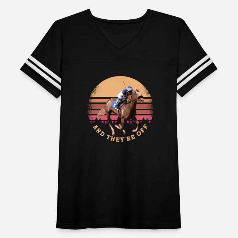 And They're Off - Funny Horse Racing at Vintage