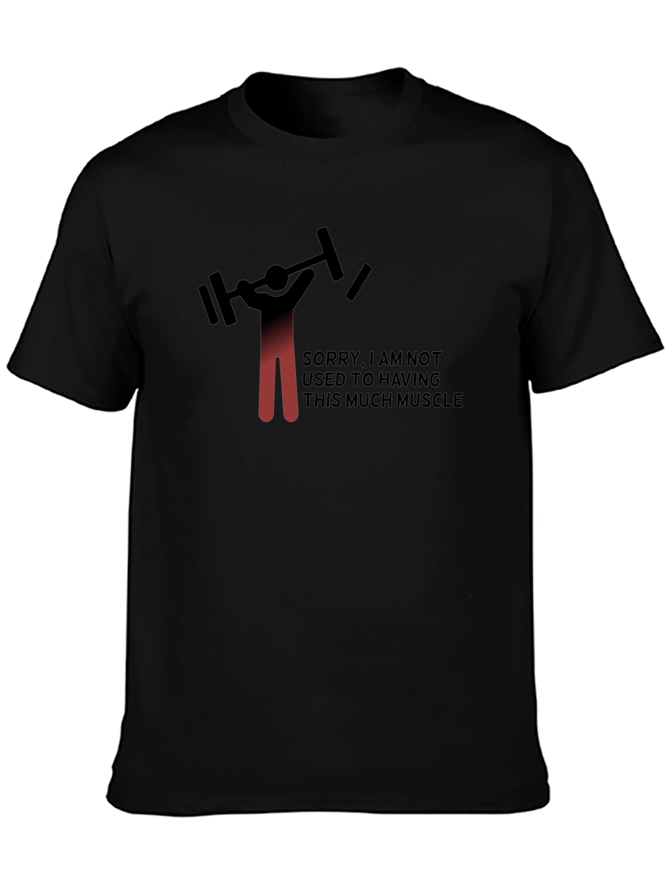 Funny Muscle T-Shirt - Gym Humor Tee