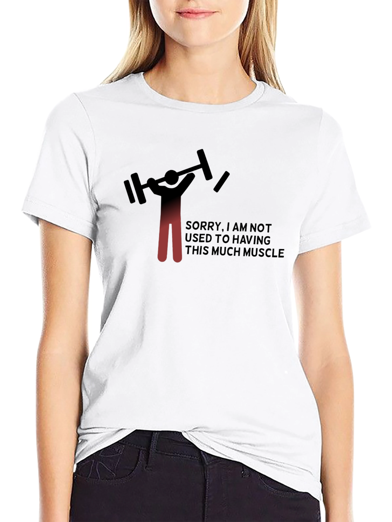 Funny Muscle T-Shirt - Gym Humor Tee