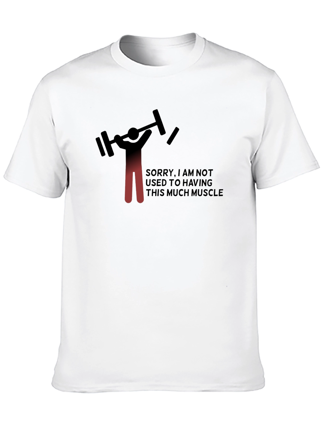Funny Muscle T-Shirt - Gym Humor Tee