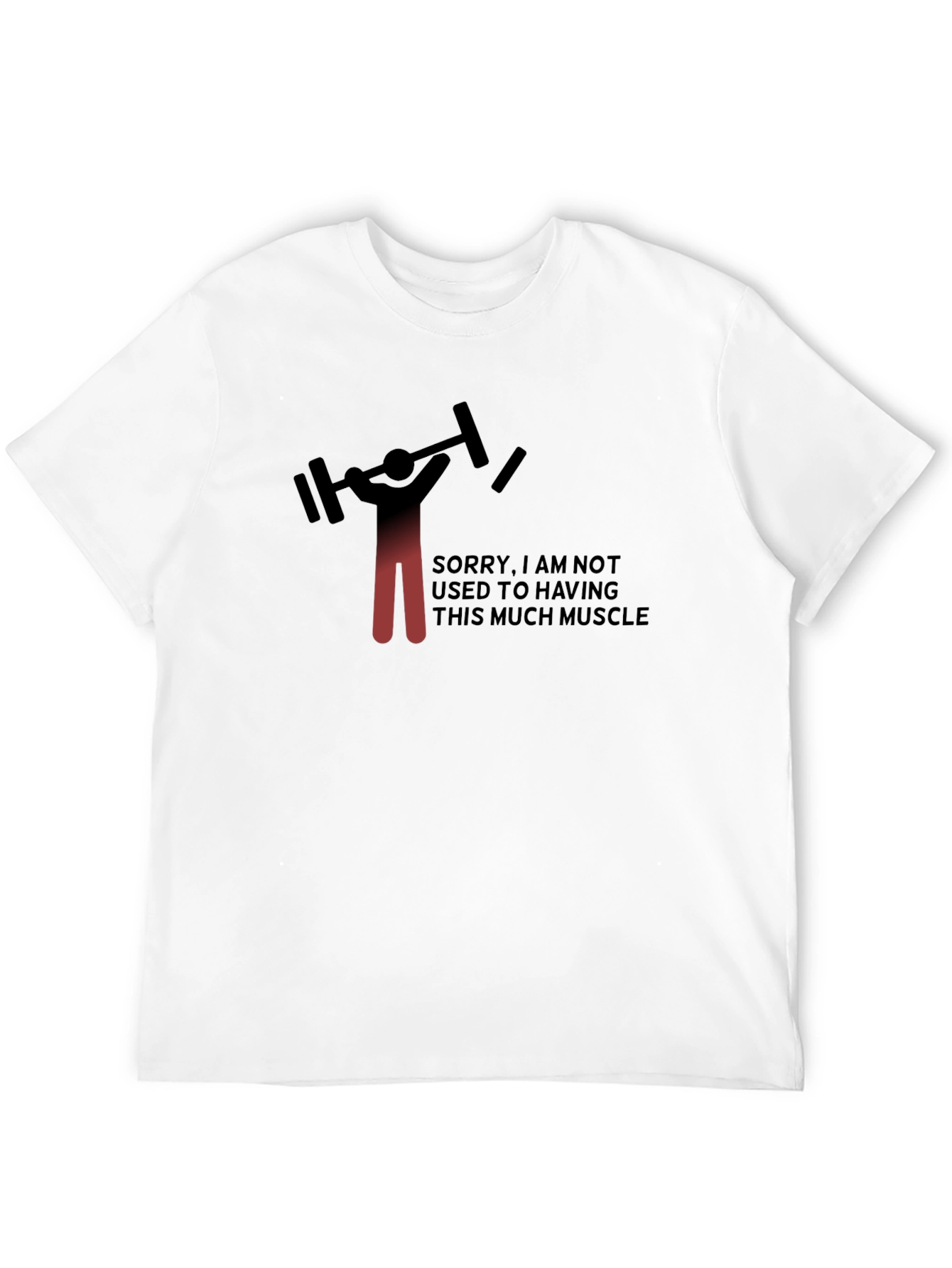 Funny Muscle T-Shirt - Gym Humor Tee