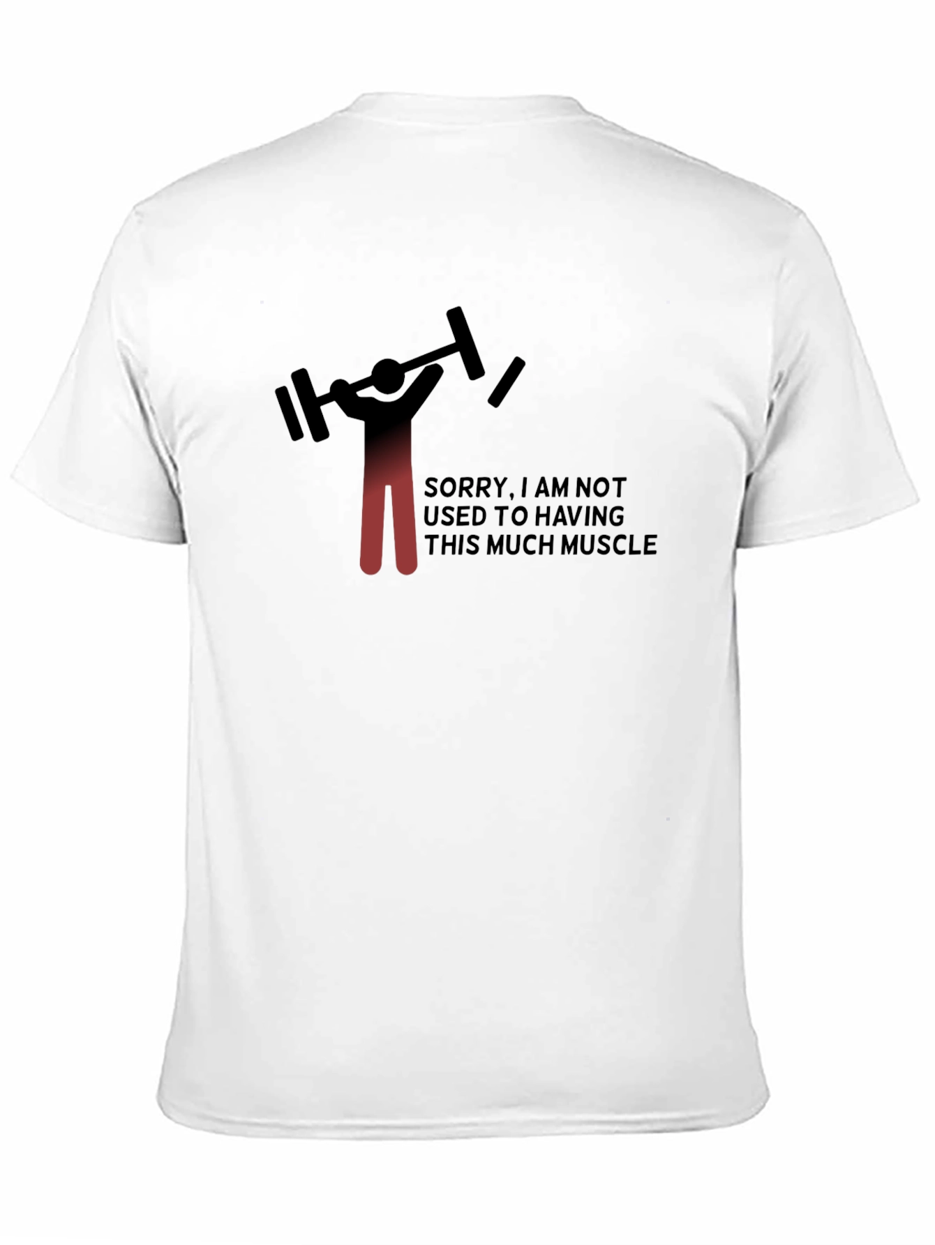 Funny Muscle T-Shirt - Gym Humor Tee
