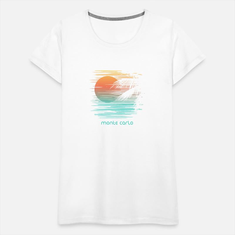 Artistic Monte Carlo Palm Tree Vacation Souvenir