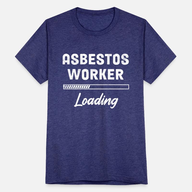 Asbestos Worker Loading Bar Design girl