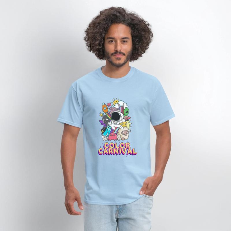 Astronaut | Space | Colorful | Carnival | Color