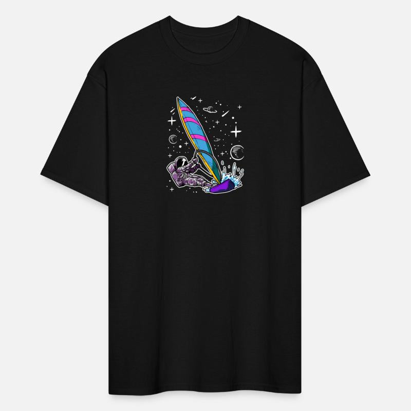 Astronaut Space Surfer Windsurfing Windsurfer