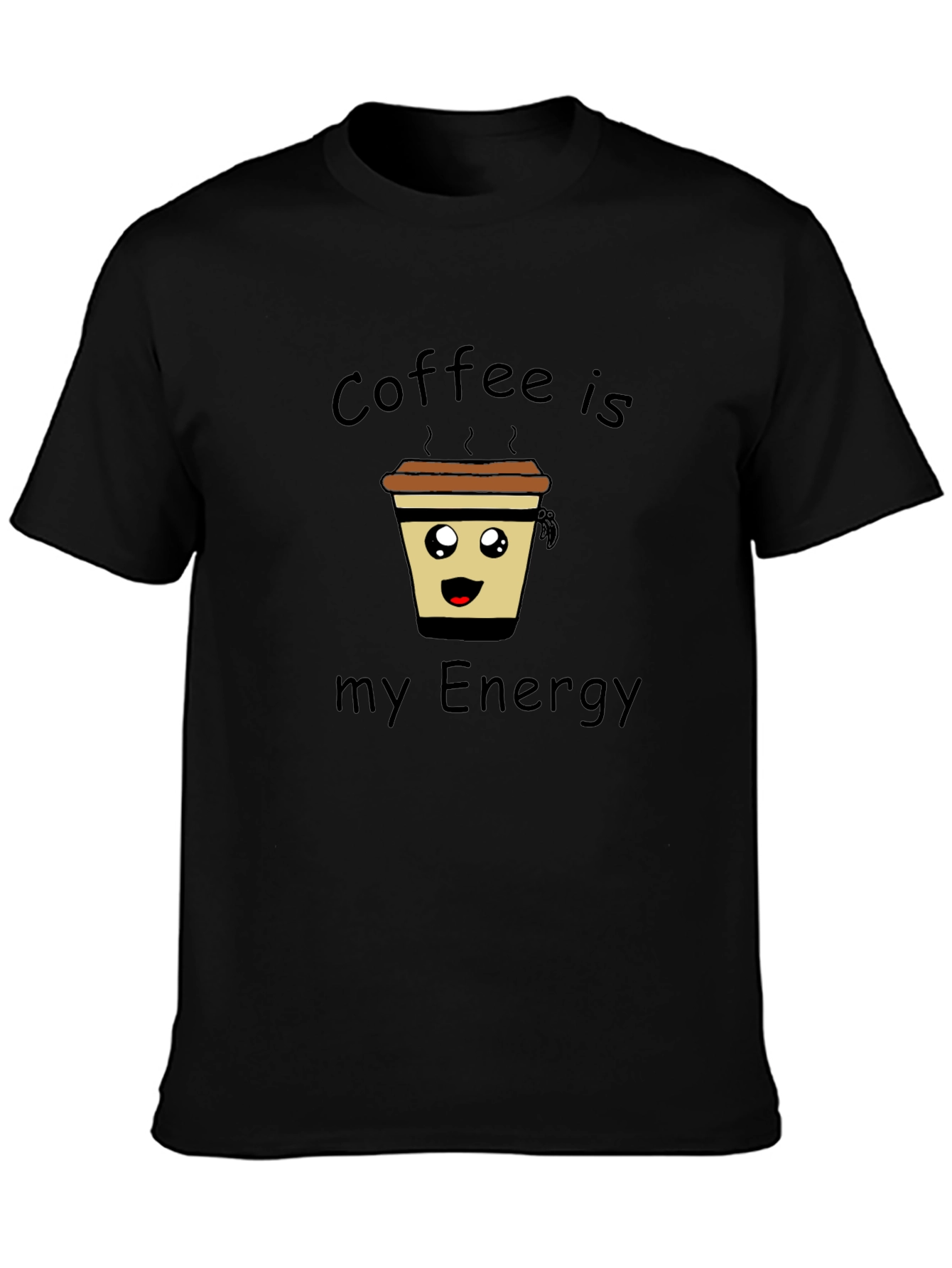 Coffee is My Energy Funny Graphic T-Shirt