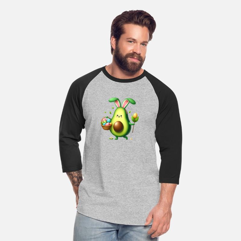 Avocado with Easter Bunny Ears