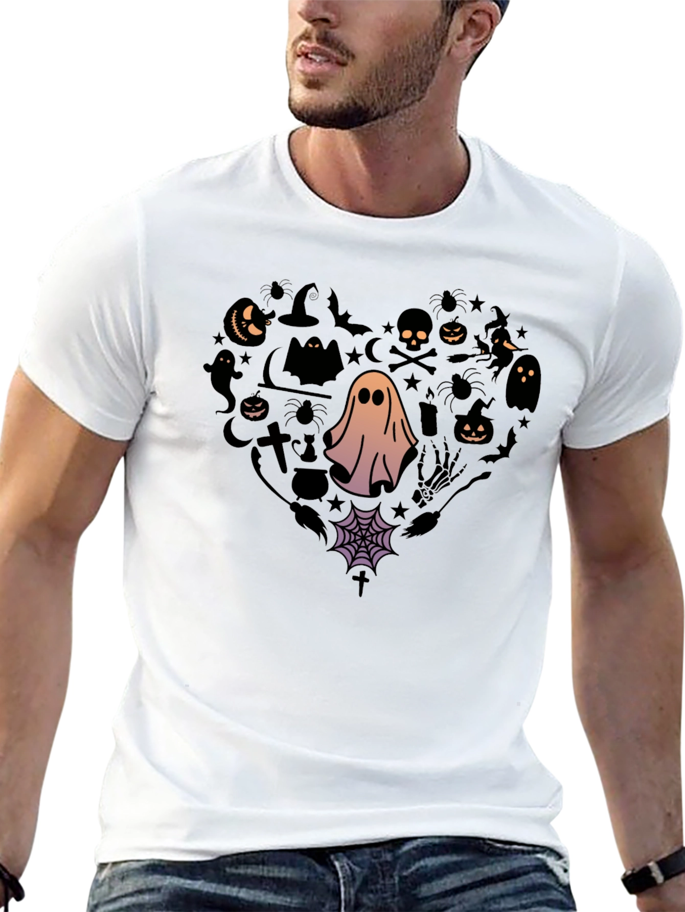 Halloween Heart Graphic Tee
