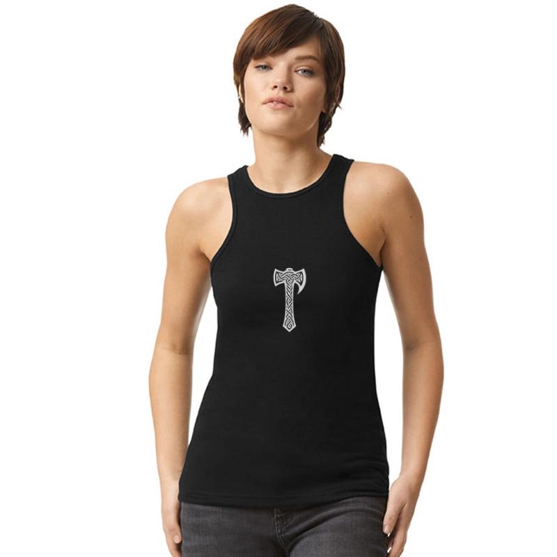 Axe In Celtic Knot Tattoo Style