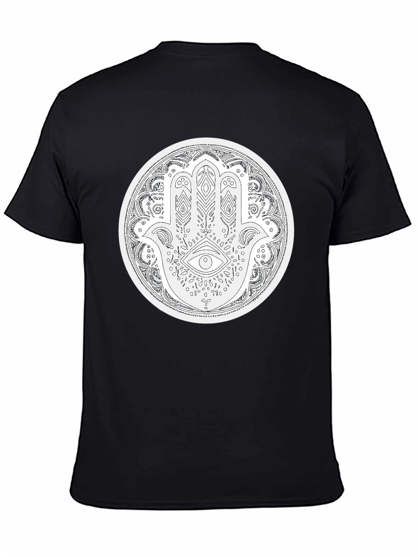 Hamsa Hand Graphic Tee - Spiritual Eye T-Shirt