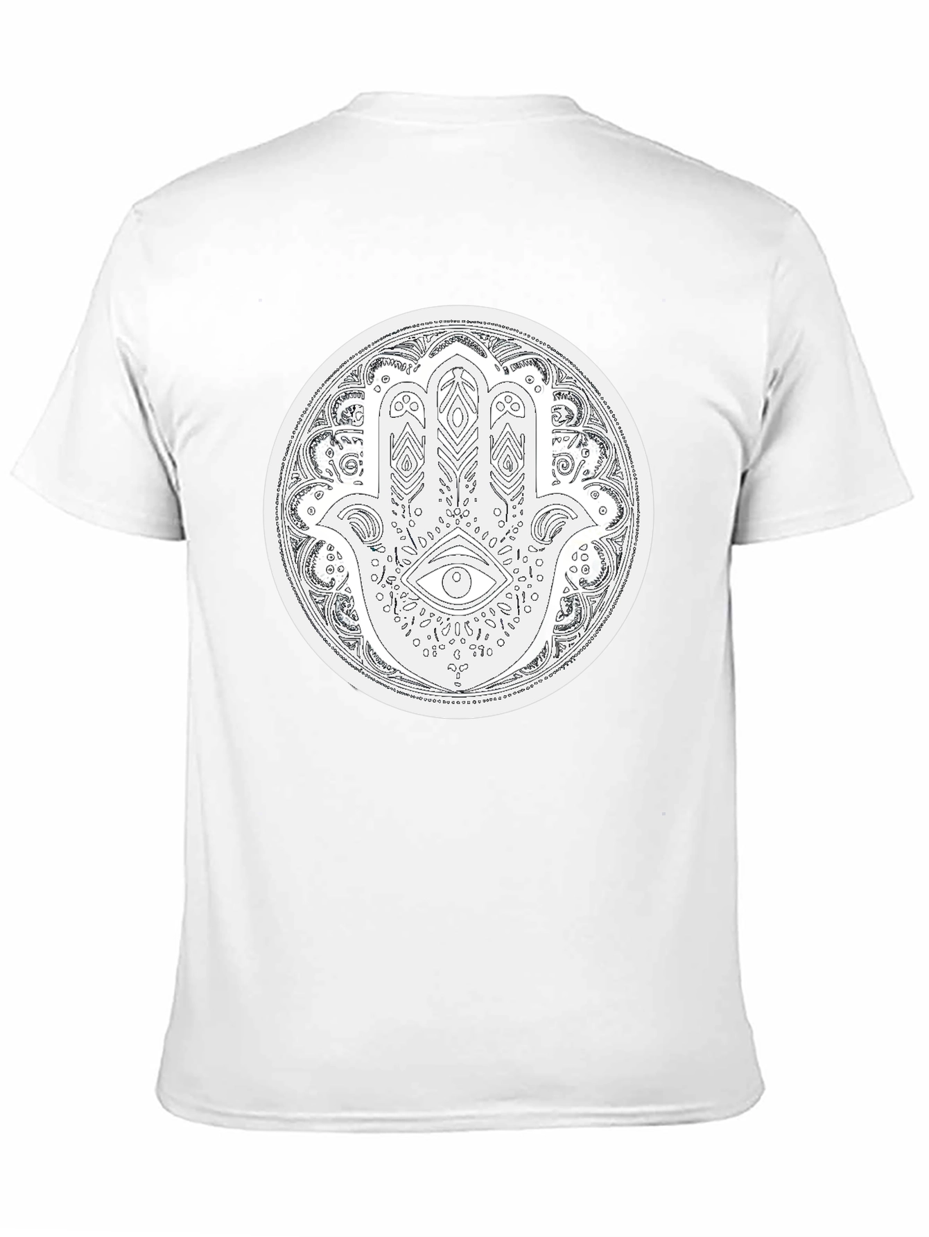 Hamsa Hand Graphic Tee - Spiritual Eye T-Shirt