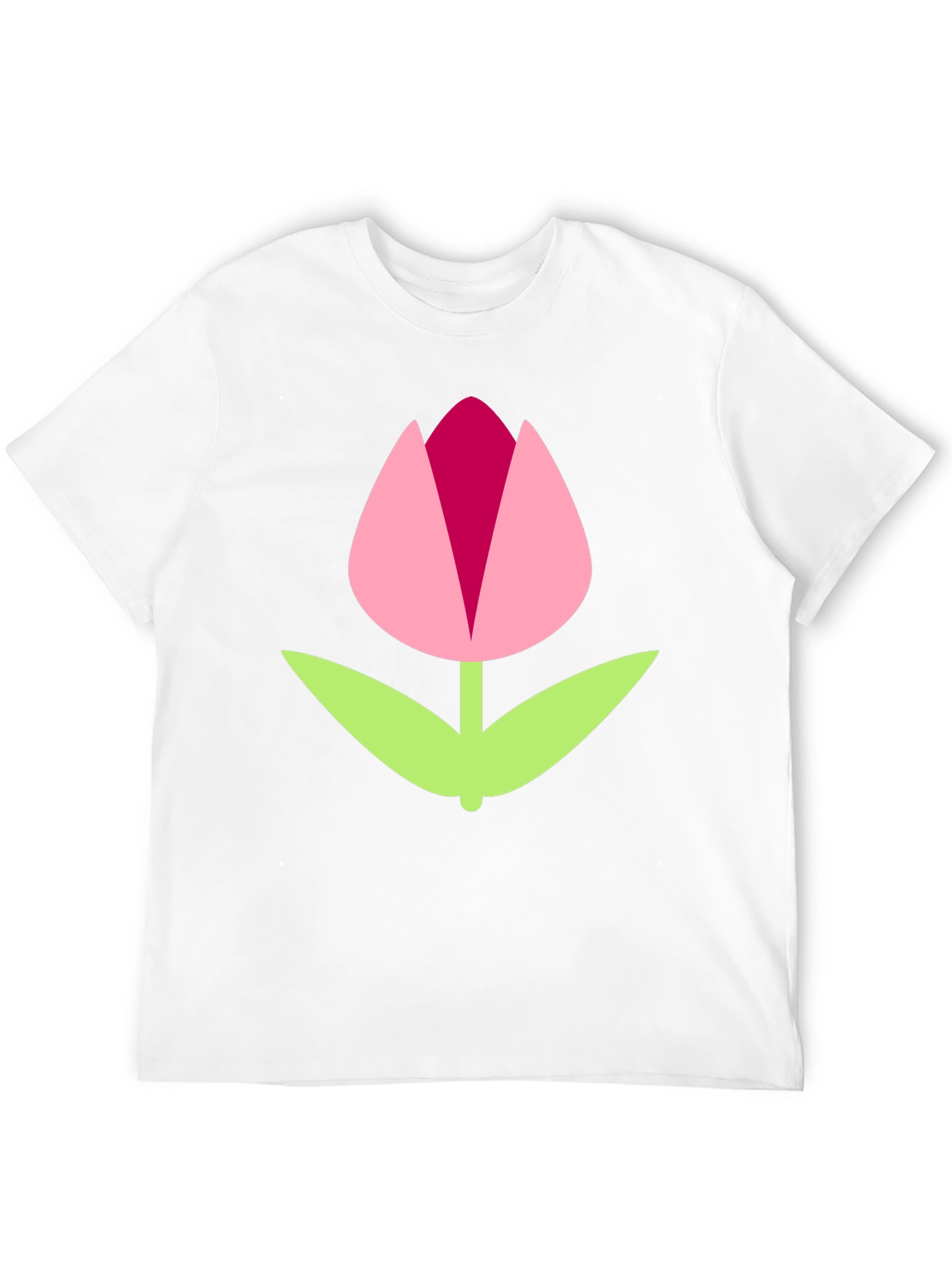 Black Tulip Graphic Tee | Modern Casual Style