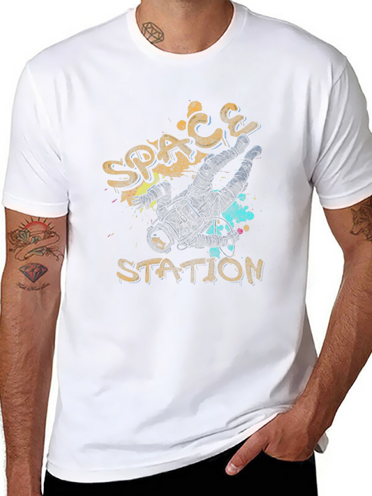 Space Station Astronaut T-Shirt