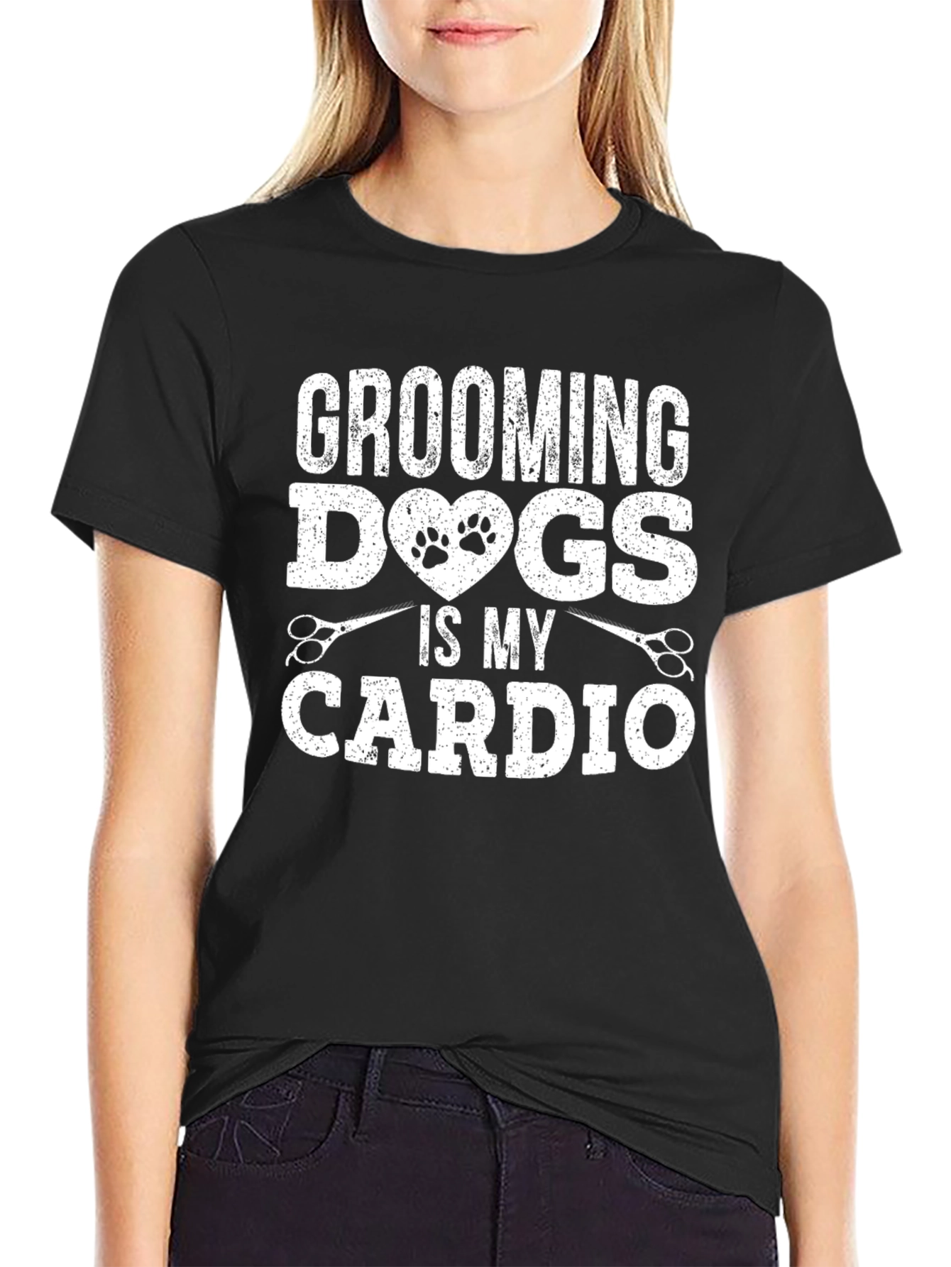Grooming Dogs Is My Cardio T-Shirt