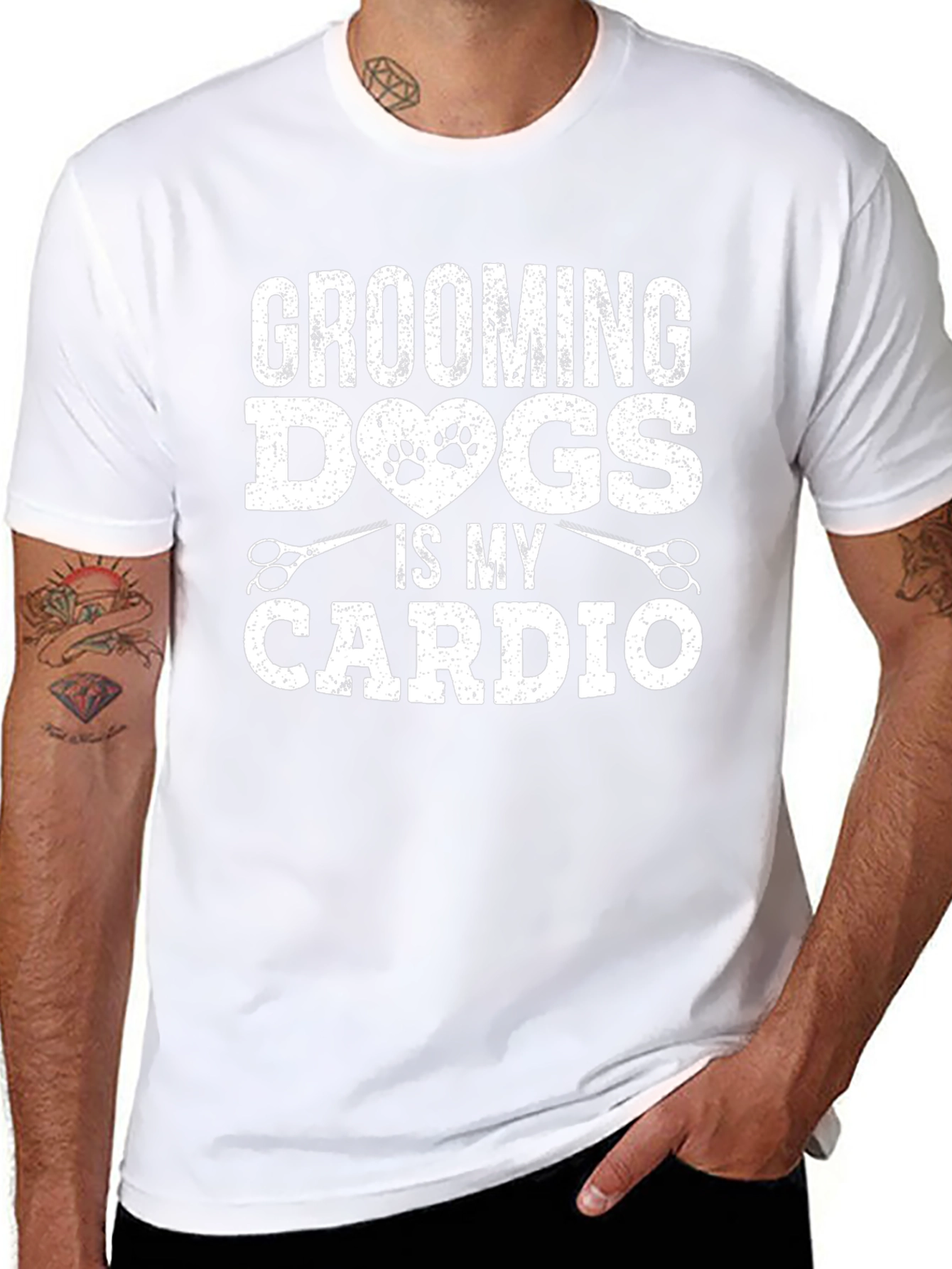 Grooming Dogs Is My Cardio T-Shirt