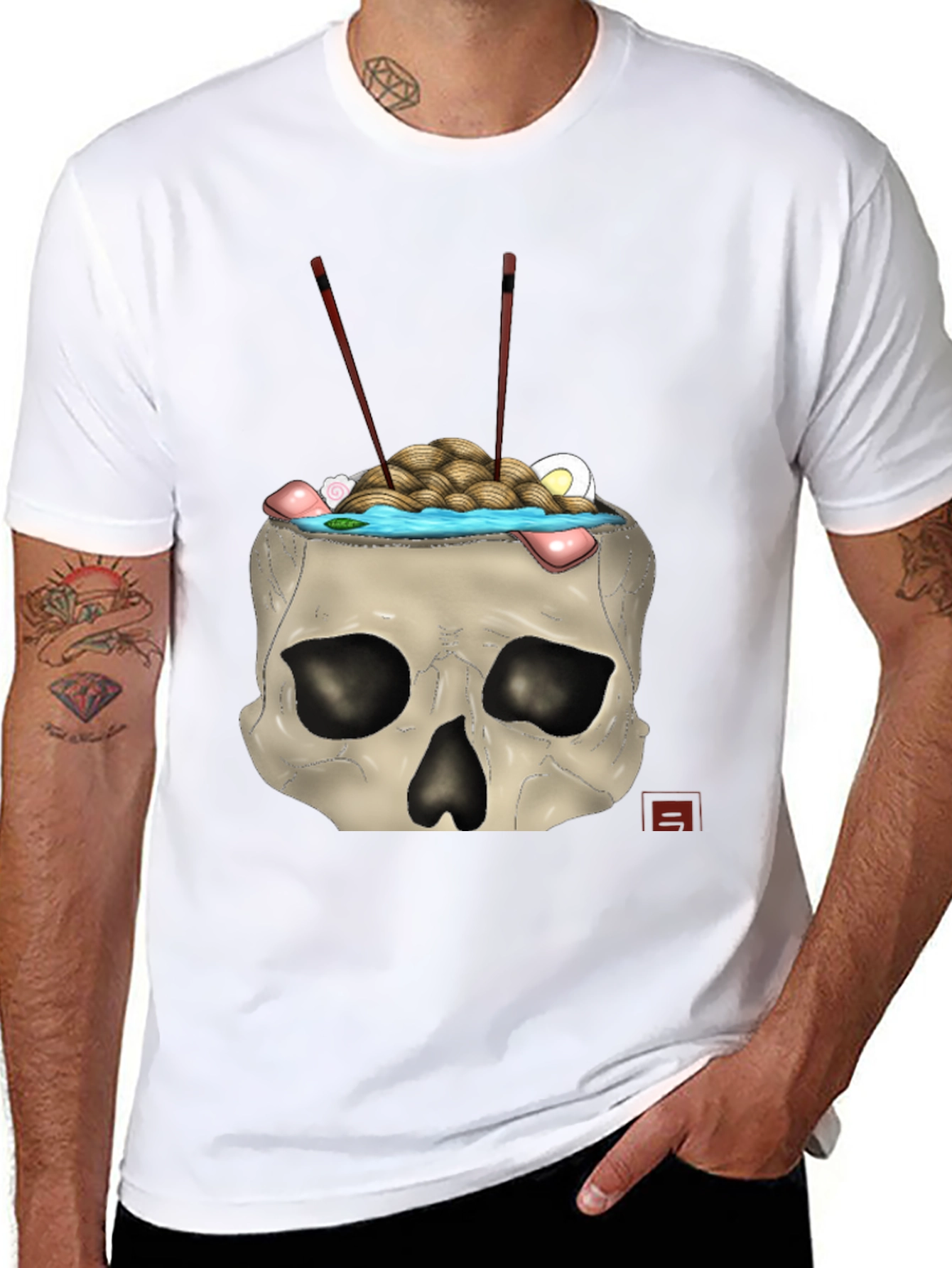 Skull Ramen T-Shirt