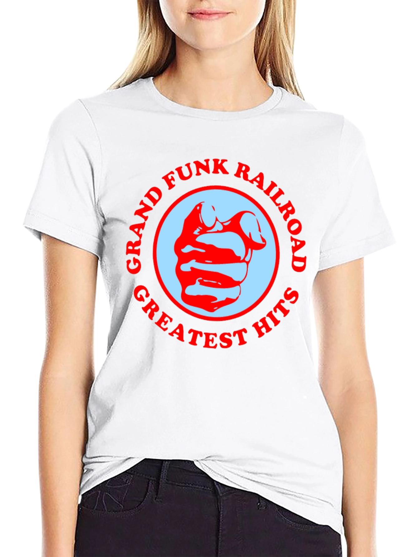 Grand Funk Railroad Greatest Hits Black T-Shirt