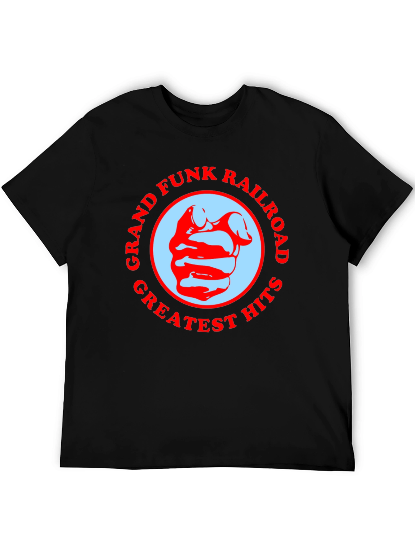 Grand Funk Railroad Greatest Hits Black T-Shirt
