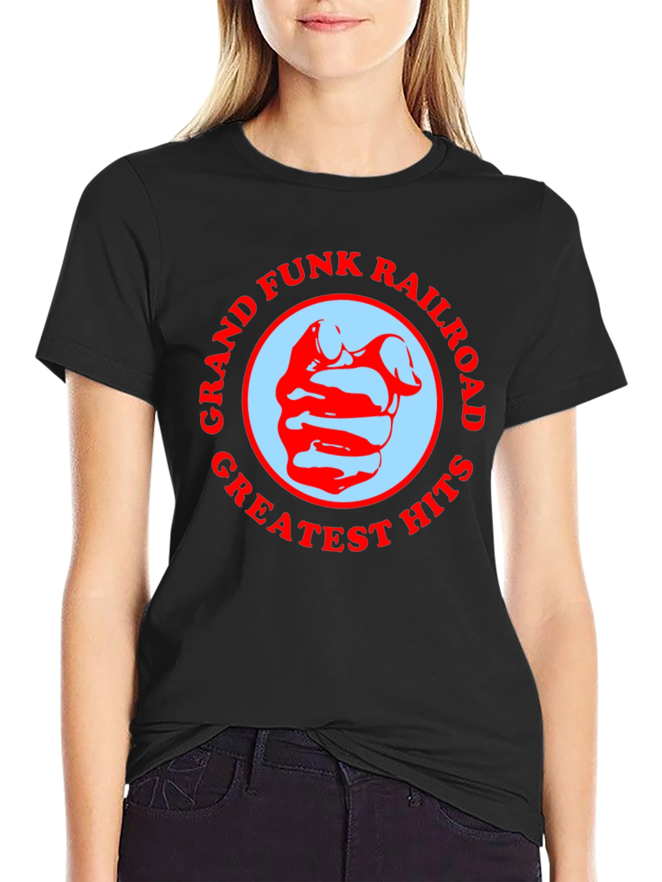 Grand Funk Railroad Greatest Hits Black T-Shirt