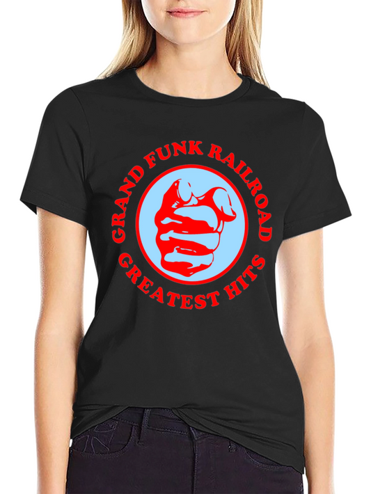 Grand Funk Railroad Greatest Hits Black T-Shirt