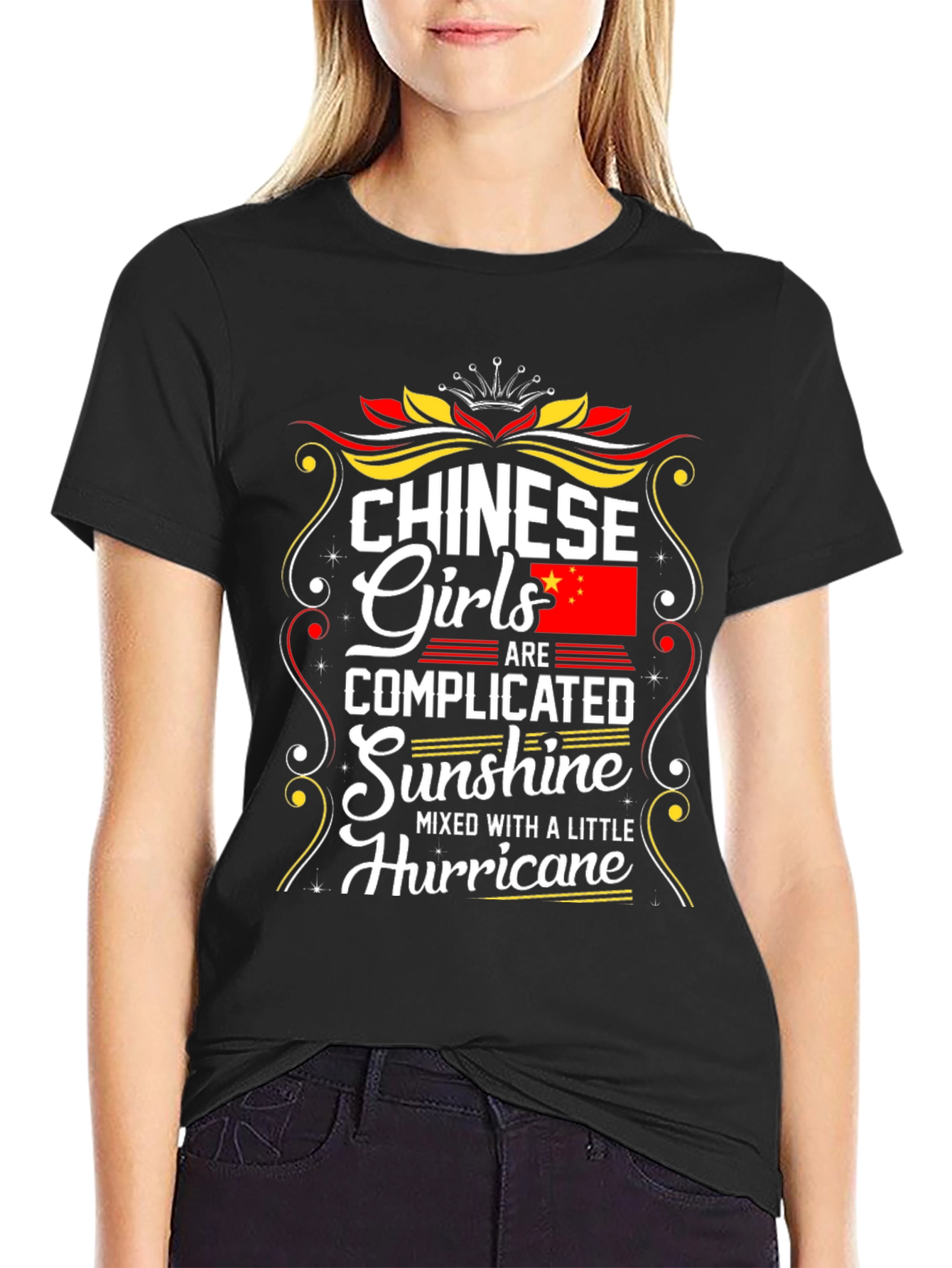 Chinese Girls Complicated Sunshine T-Shirt