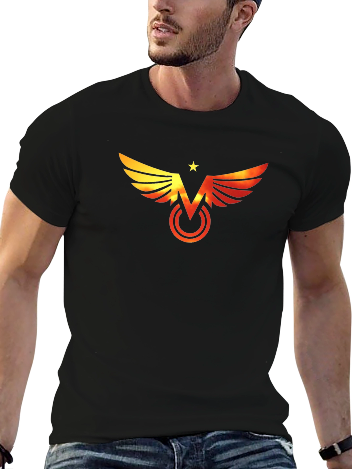 Phoenix Graphic Tee - Unique Mens T-Shirt