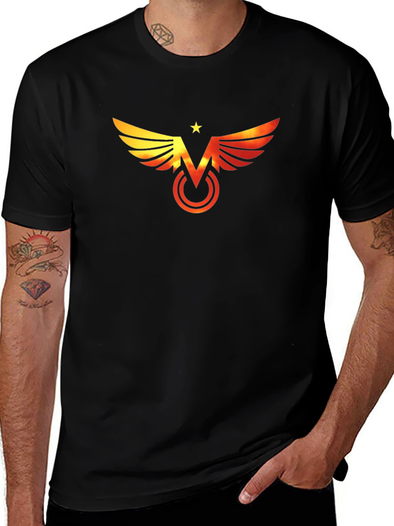 Phoenix Graphic Tee - Unique Mens T-Shirt