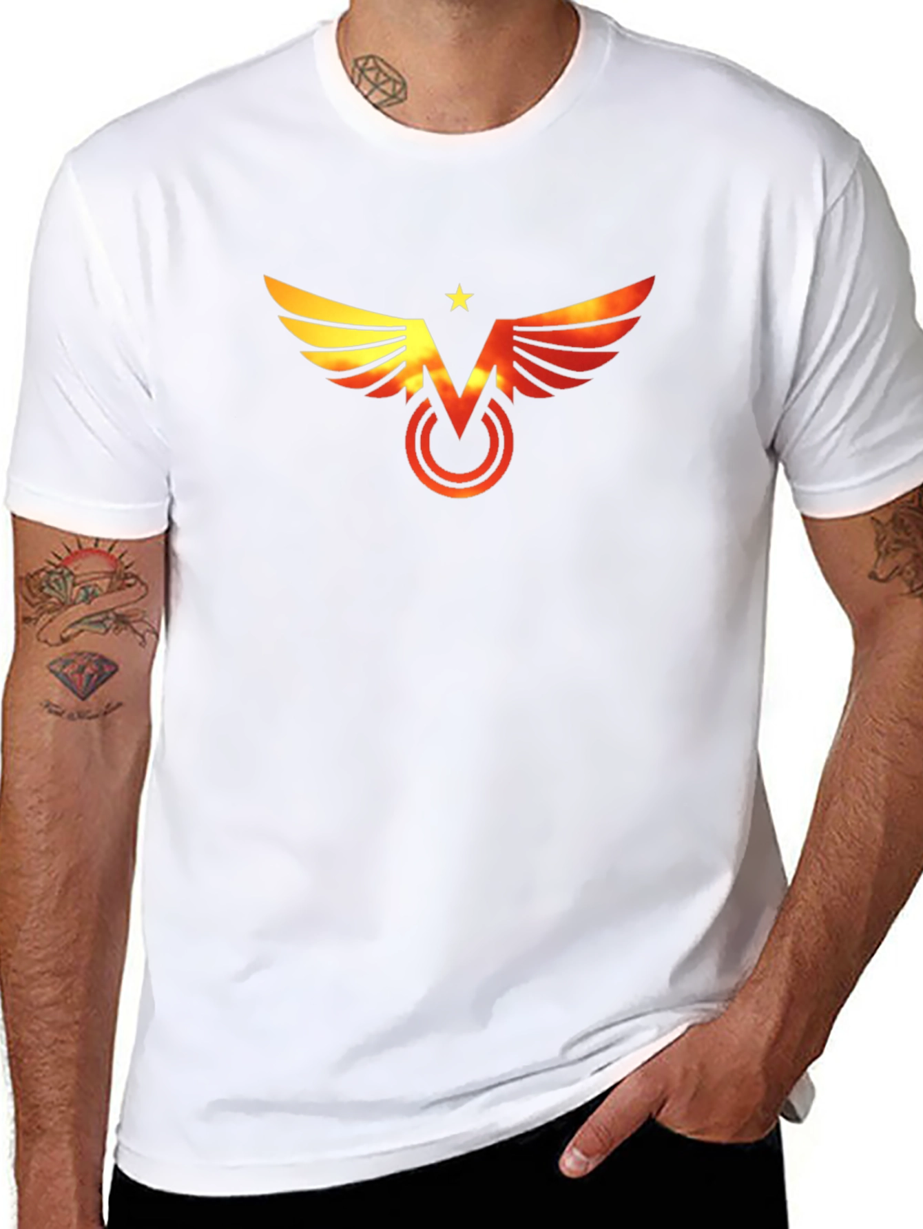 Phoenix Graphic Tee - Unique Mens T-Shirt