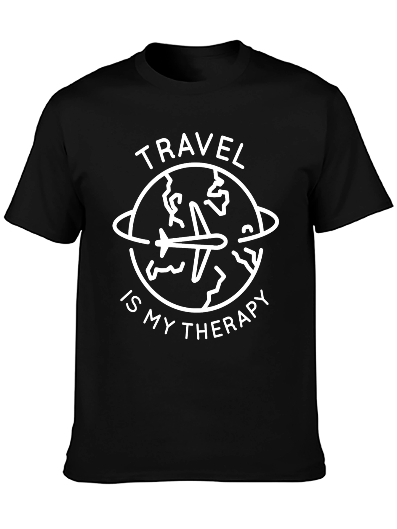 Travel is My Therapy Graphic T-Shirt