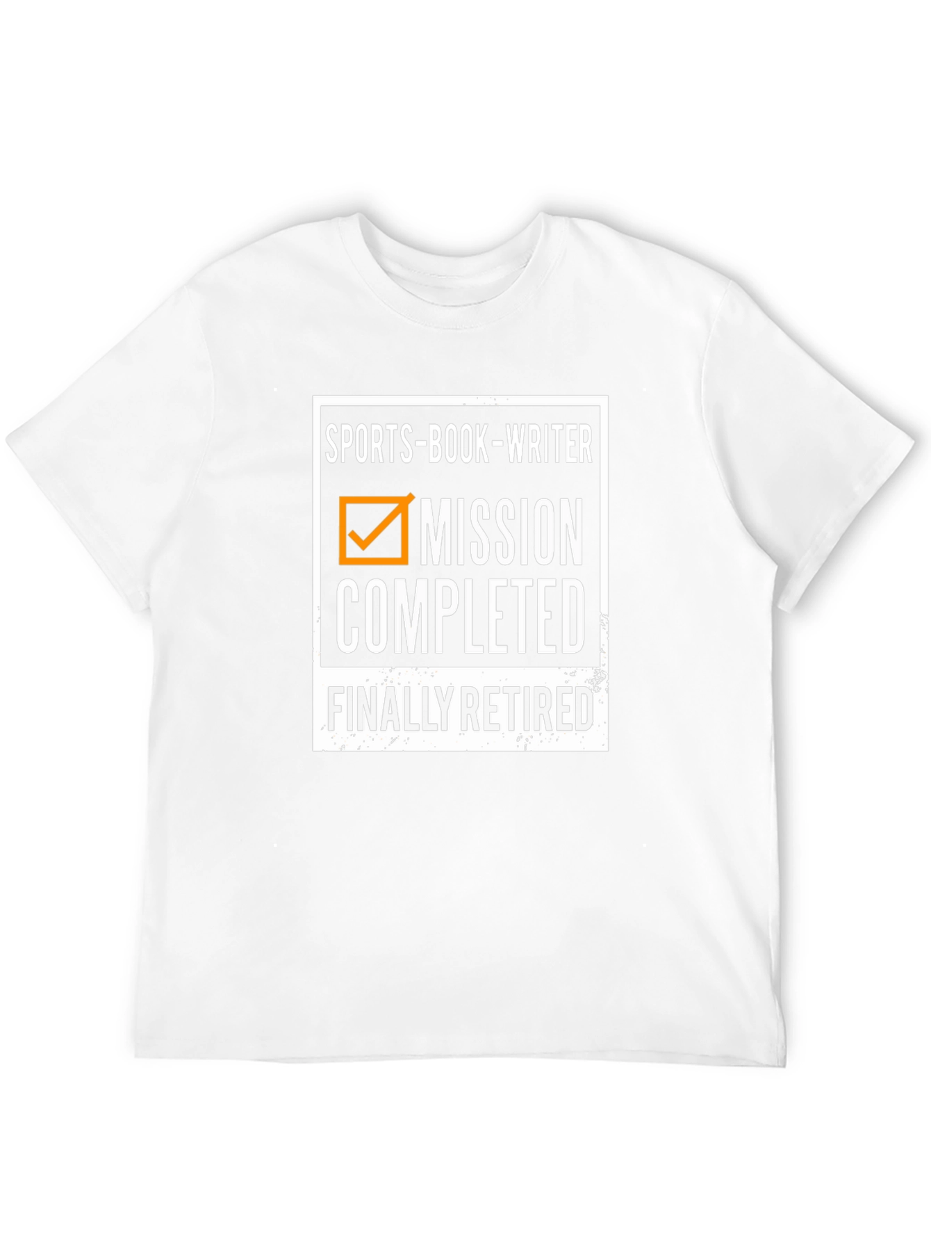 Sports-Book Writer Mission Completed T-Shirt
