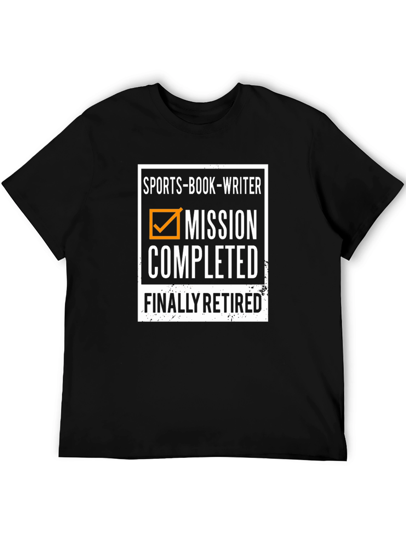 Sports-Book Writer Mission Completed T-Shirt
