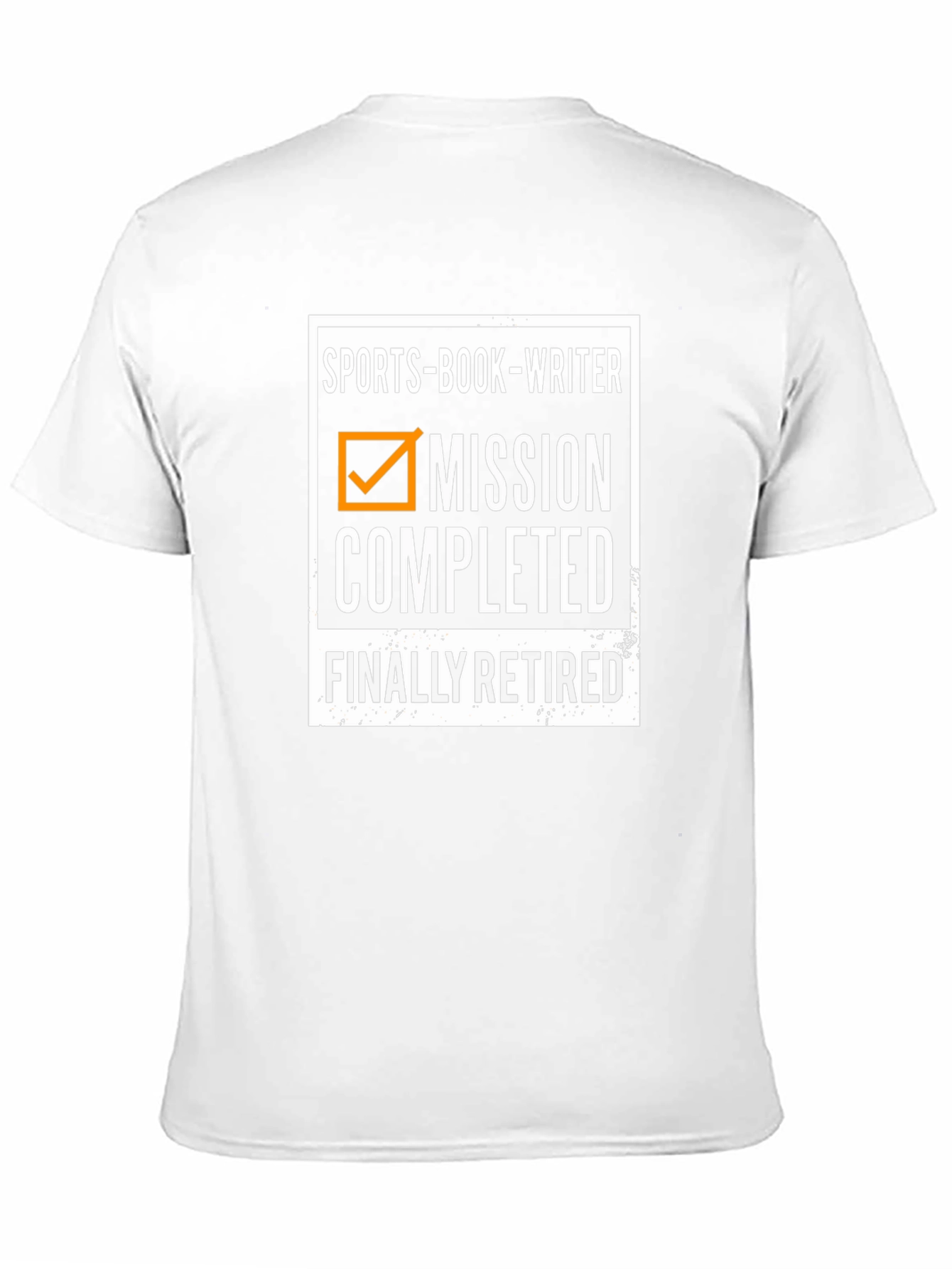 Sports-Book Writer Mission Completed T-Shirt