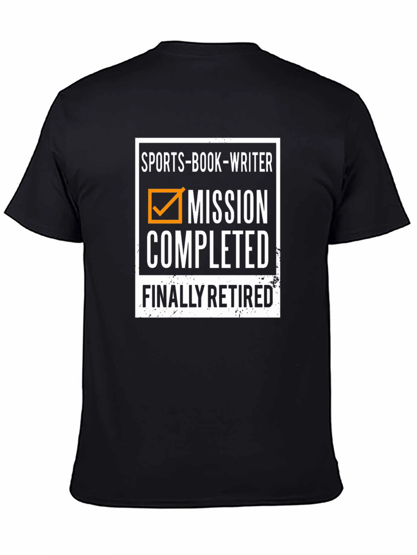 Sports-Book Writer Mission Completed T-Shirt