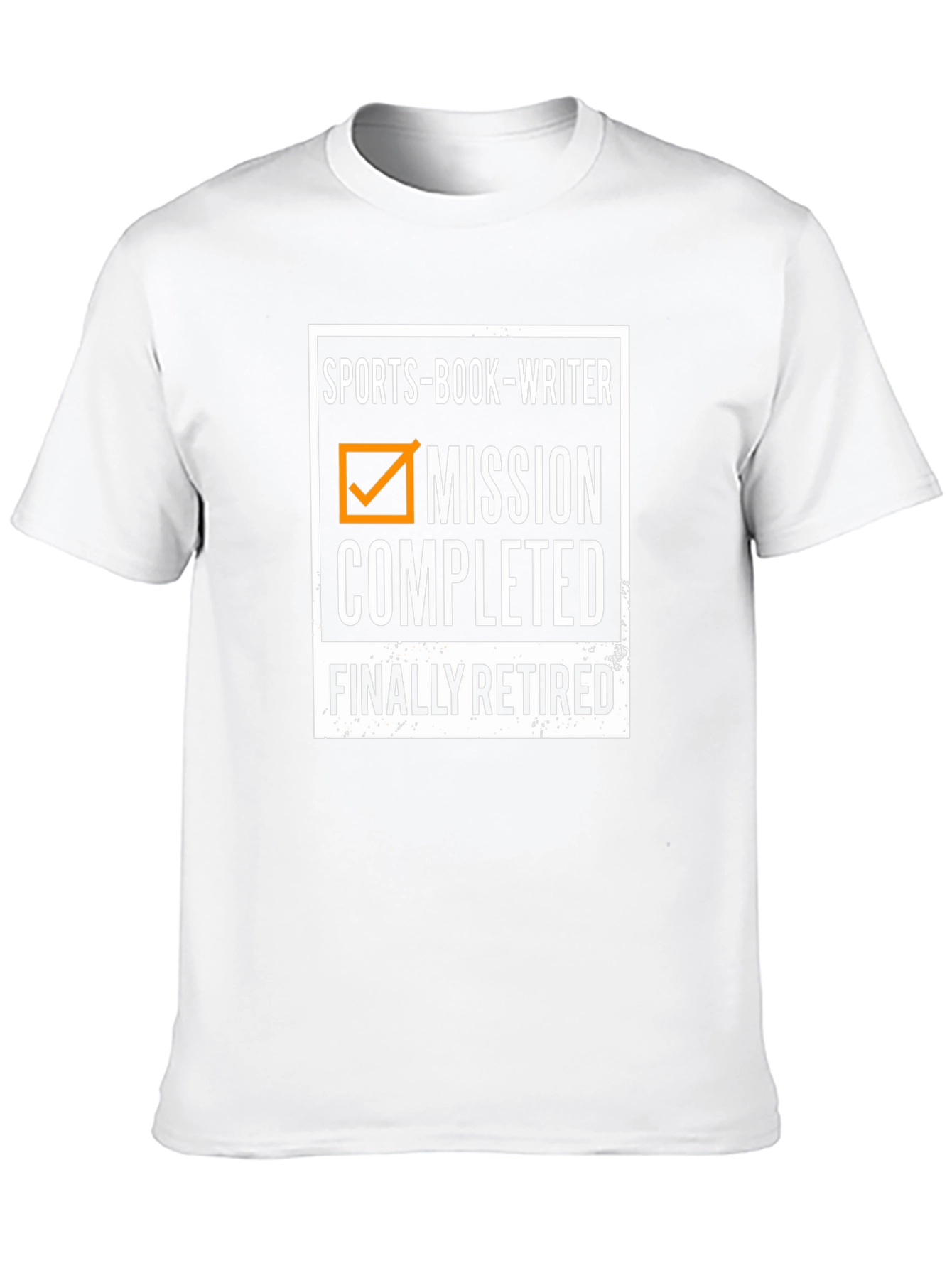 Sports-Book Writer Mission Completed T-Shirt
