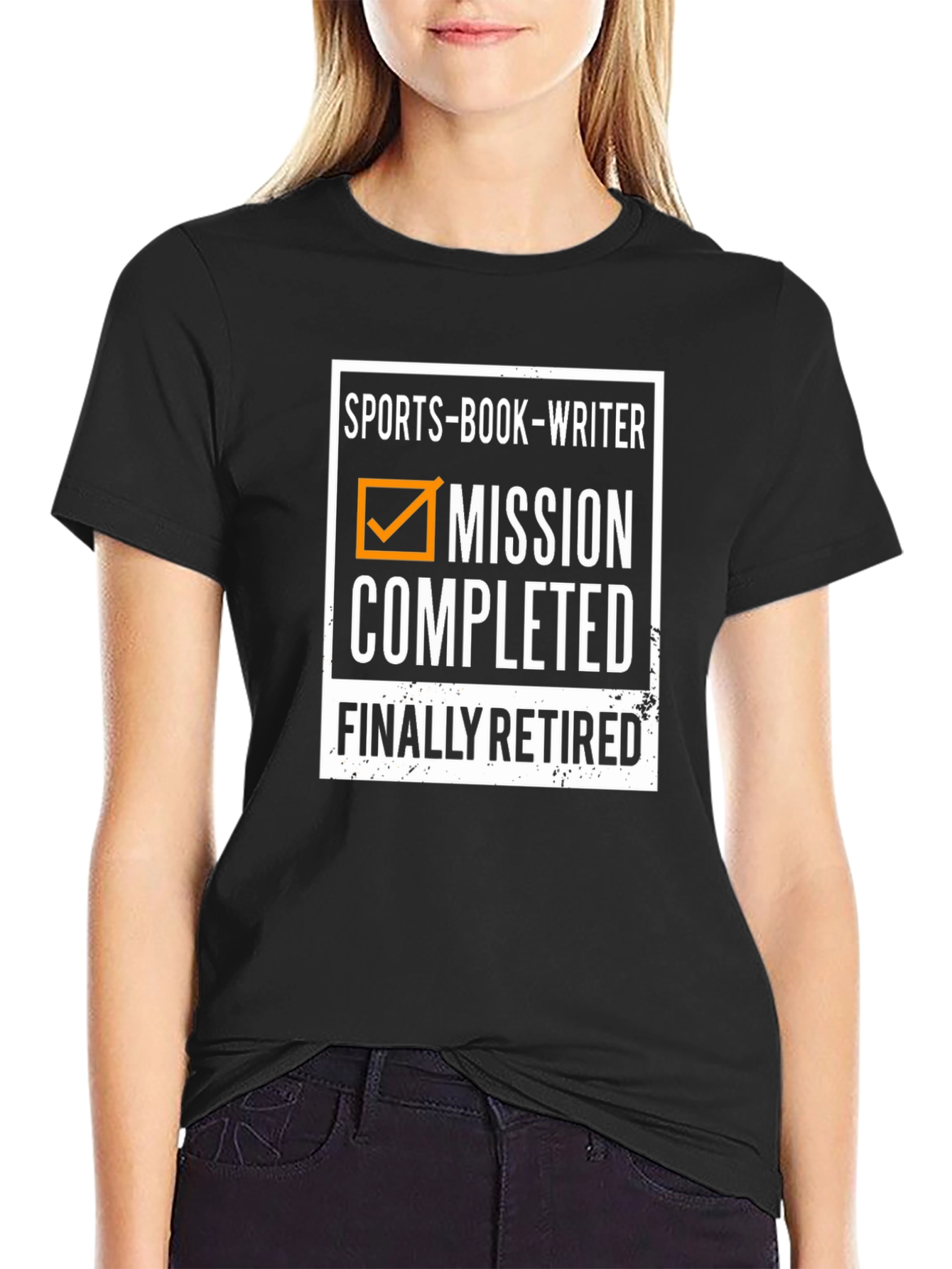 Sports-Book Writer Mission Completed T-Shirt