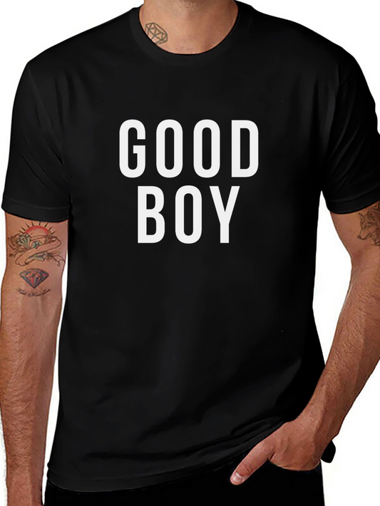 Good Boy Graphic Tee - Mens Black T-Shirt