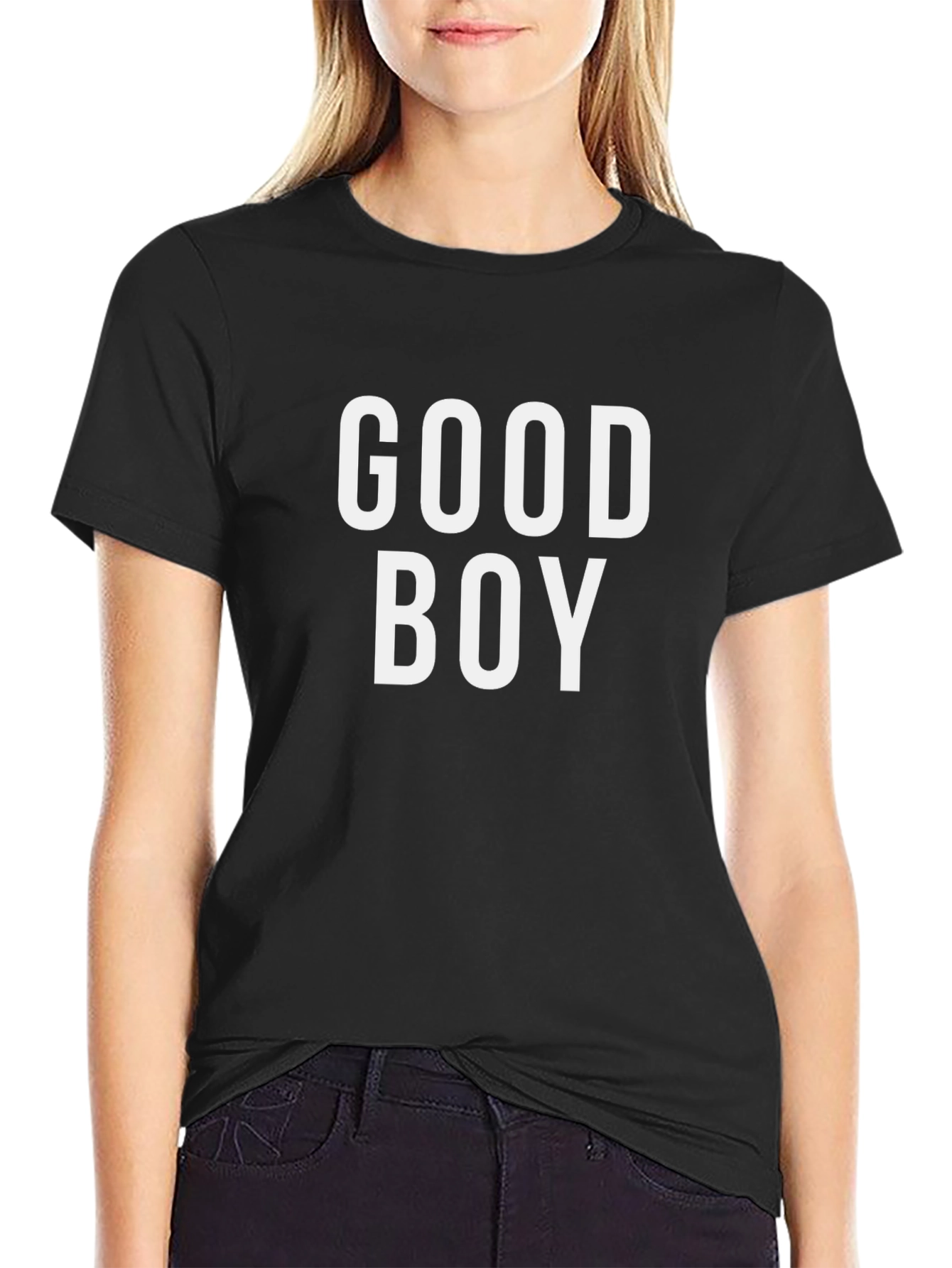 Good Boy Graphic Tee - Mens Black T-Shirt