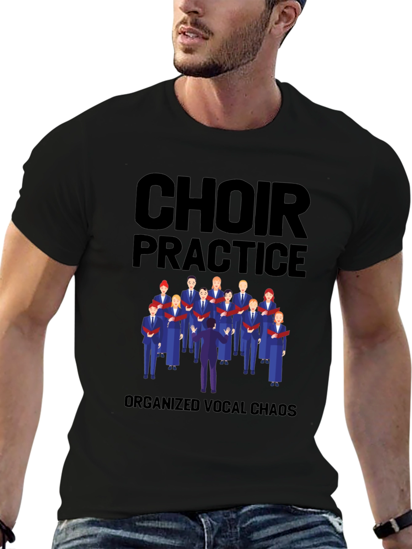 Choir Practice T-Shirt - Organized Vocal Chaos