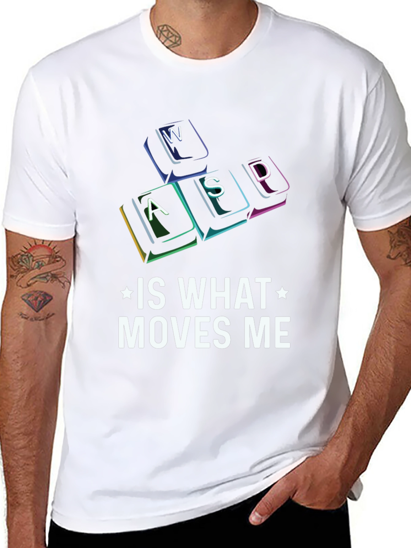 Gamer T-Shirt - WASD Moves Me!
