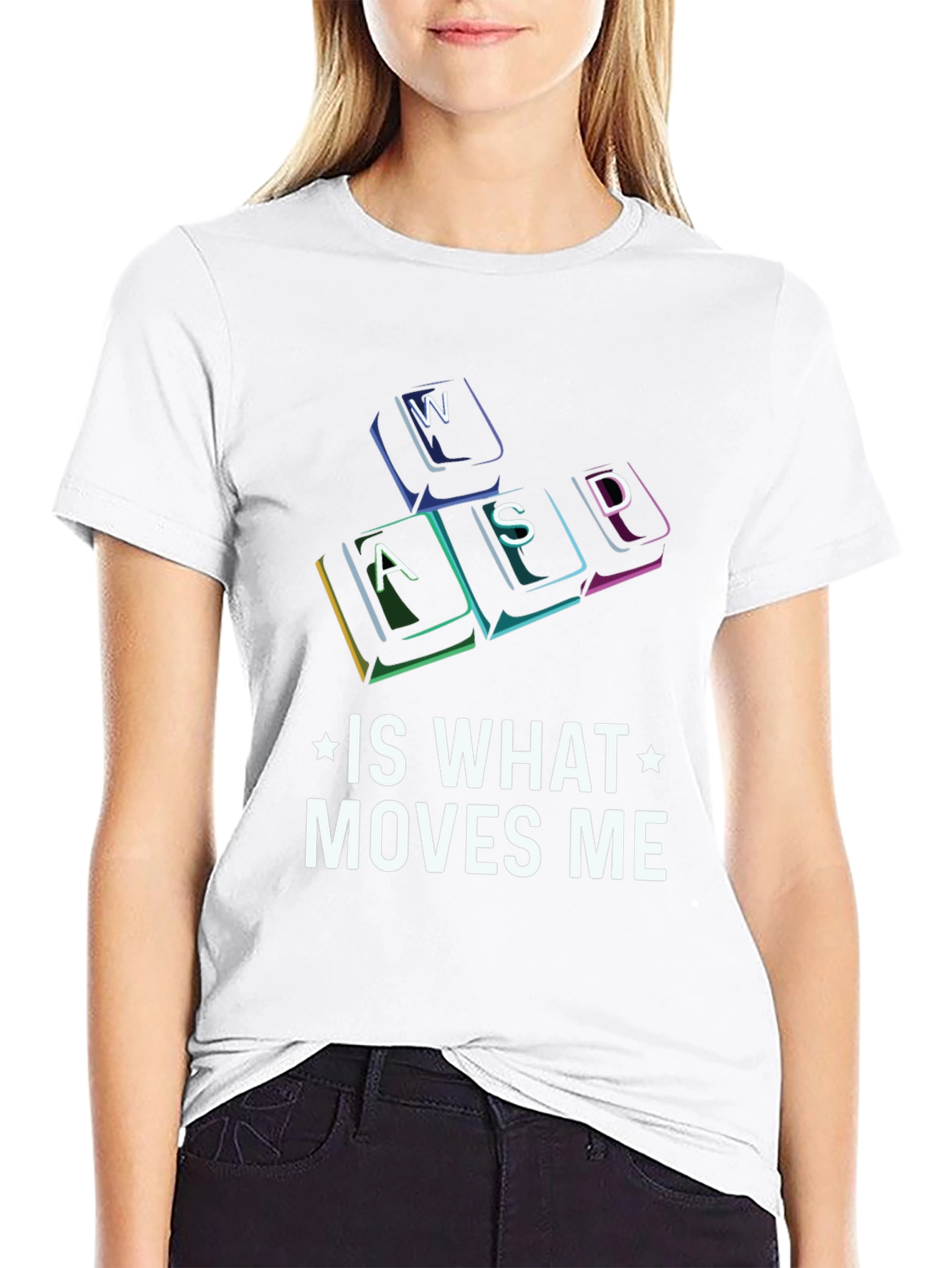 Gamer T-Shirt - WASD Moves Me!