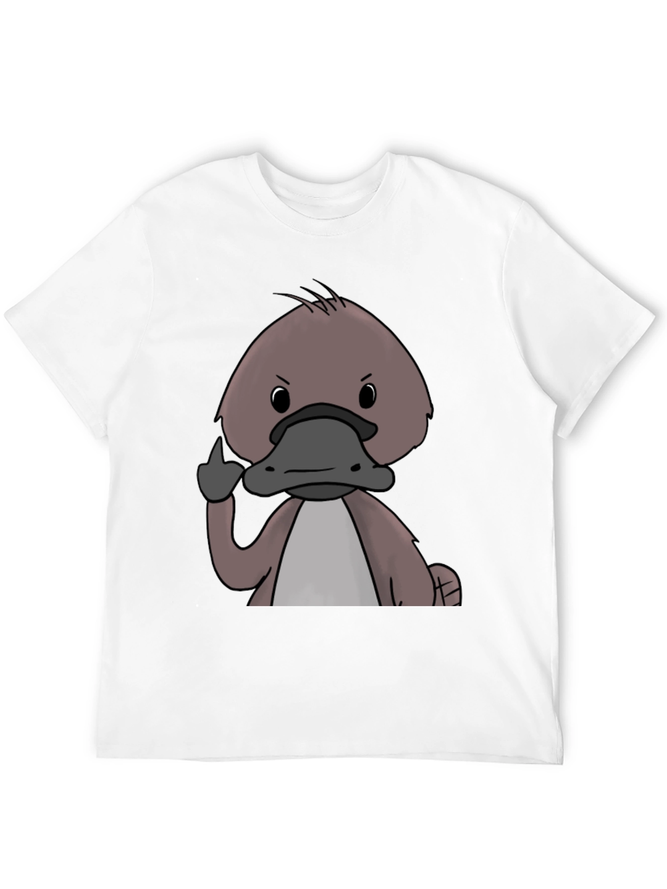 Middle Finger Platypus T-Shirt